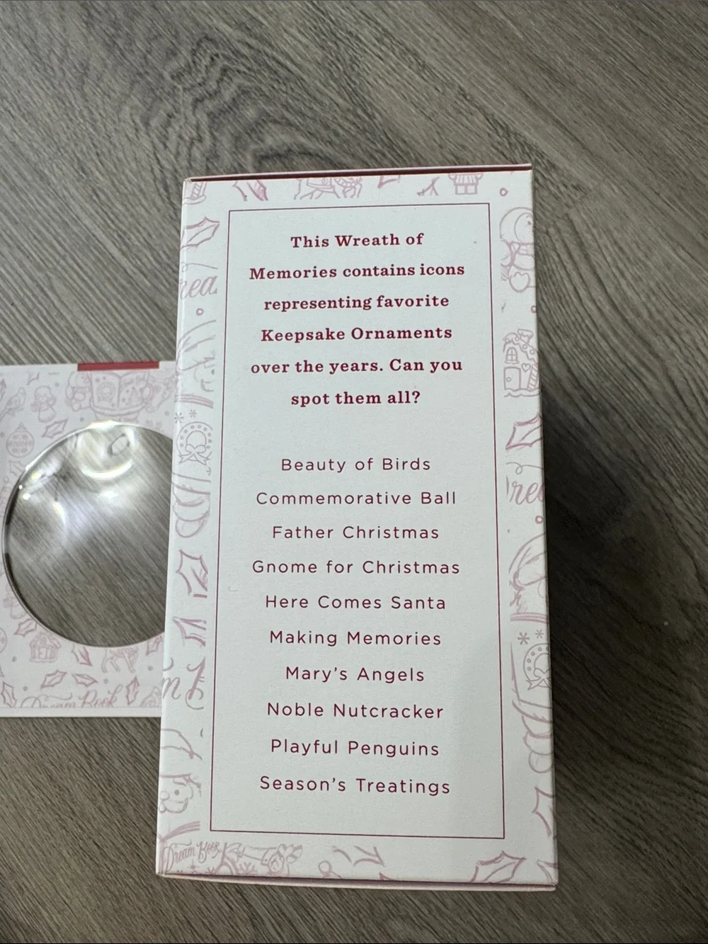 Hallmark Keepsake Santa, Elf & Penguin Wreath of Memories Ornament